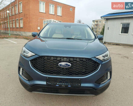 Синий Форд Эдж, объемом двигателя 2 л и пробегом 140 тыс. км за 15800 $, фото 15 на Automoto.ua