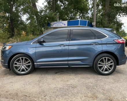 Синий Форд Эдж, объемом двигателя 2 л и пробегом 119 тыс. км за 24490 $, фото 14 на Automoto.ua