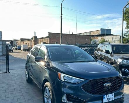 Синий Форд Эдж, объемом двигателя 2 л и пробегом 114 тыс. км за 17500 $, фото 1 на Automoto.ua