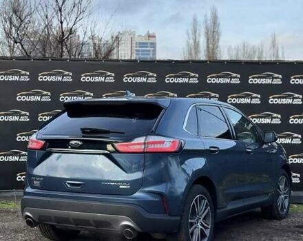 Синий Форд Эдж, объемом двигателя 2 л и пробегом 60 тыс. км за 19400 $, фото 5 на Automoto.ua