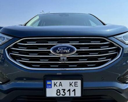 Синий Форд Эдж, объемом двигателя 2 л и пробегом 63 тыс. км за 25100 $, фото 3 на Automoto.ua