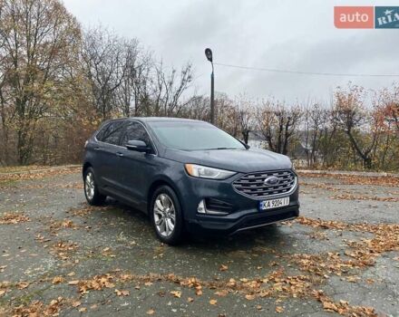 Синий Форд Эдж, объемом двигателя 2 л и пробегом 113 тыс. км за 18500 $, фото 12 на Automoto.ua