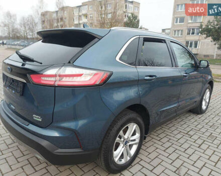 Синий Форд Эдж, объемом двигателя 2 л и пробегом 140 тыс. км за 15800 $, фото 3 на Automoto.ua