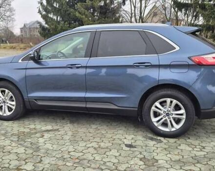 Синий Форд Эдж, объемом двигателя 2 л и пробегом 248 тыс. км за 14499 $, фото 2 на Automoto.ua