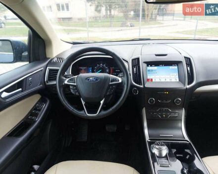 Синий Форд Эдж, объемом двигателя 2 л и пробегом 140 тыс. км за 15800 $, фото 4 на Automoto.ua