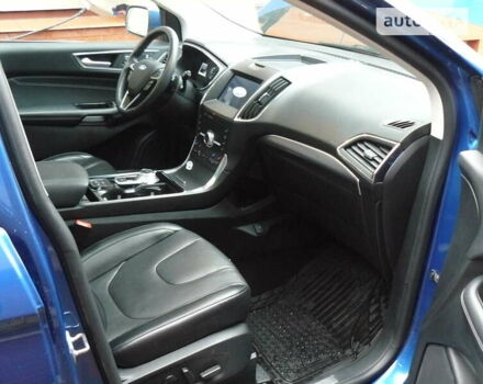 Синій Форд Едж, об'ємом двигуна 2 л та пробігом 78 тис. км за 21550 $, фото 30 на Automoto.ua