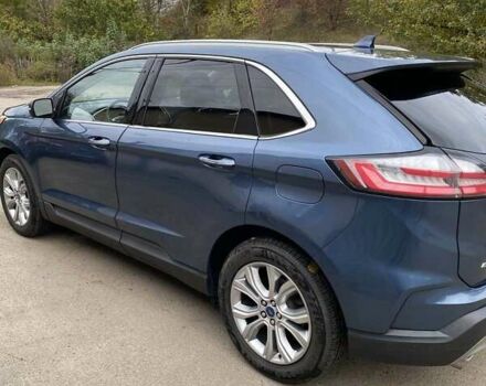 Синий Форд Эдж, объемом двигателя 2 л и пробегом 57 тыс. км за 20500 $, фото 3 на Automoto.ua