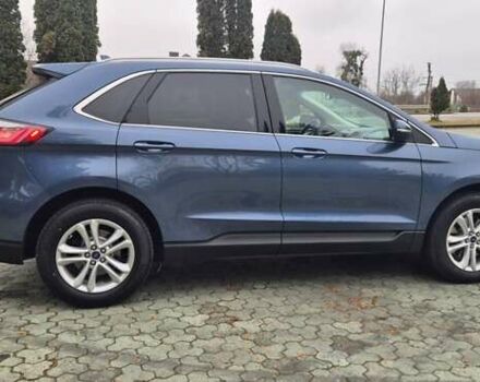 Синий Форд Эдж, объемом двигателя 2 л и пробегом 248 тыс. км за 14499 $, фото 6 на Automoto.ua