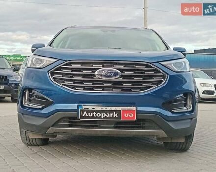 Синій Форд Едж, об'ємом двигуна 2 л та пробігом 128 тис. км за 19190 $, фото 1 на Automoto.ua