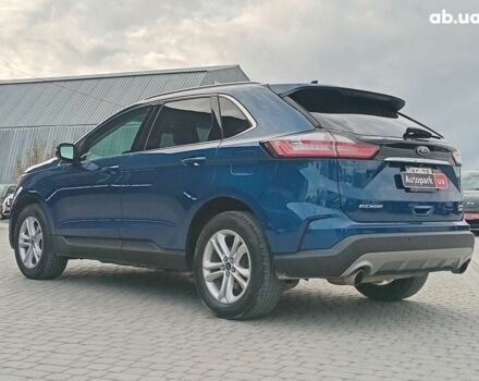 Синий Форд Эдж, объемом двигателя 2 л и пробегом 128 тыс. км за 19190 $, фото 4 на Automoto.ua