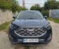 Синий Форд Эдж, объемом двигателя 2 л и пробегом 132 тыс. км за 21000 $, фото 1 на Automoto.ua