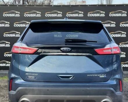 Синий Форд Эдж, объемом двигателя 2 л и пробегом 60 тыс. км за 19400 $, фото 1 на Automoto.ua