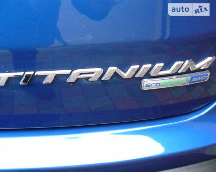 Синий Форд Эдж, объемом двигателя 2 л и пробегом 78 тыс. км за 21550 $, фото 5 на Automoto.ua