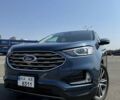 Синий Форд Эдж, объемом двигателя 2 л и пробегом 63 тыс. км за 25100 $, фото 1 на Automoto.ua