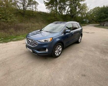 Синий Форд Эдж, объемом двигателя 2 л и пробегом 57 тыс. км за 20500 $, фото 11 на Automoto.ua