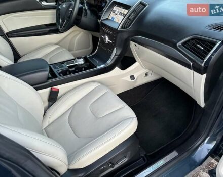 Синий Форд Эдж, объемом двигателя 2 л и пробегом 113 тыс. км за 18500 $, фото 23 на Automoto.ua