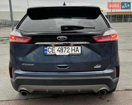 Синий Форд Эдж, объемом двигателя 2 л и пробегом 148 тыс. км за 16700 $, фото 3 на Automoto.ua