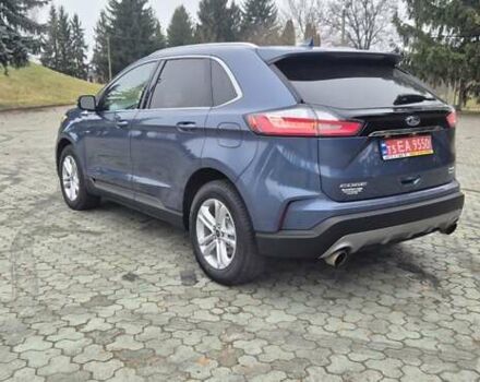 Синий Форд Эдж, объемом двигателя 2 л и пробегом 248 тыс. км за 14499 $, фото 3 на Automoto.ua