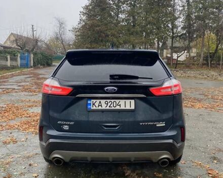 Синий Форд Эдж, объемом двигателя 2 л и пробегом 113 тыс. км за 18500 $, фото 1 на Automoto.ua