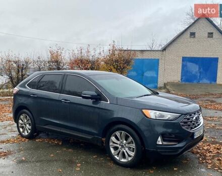 Синий Форд Эдж, объемом двигателя 2 л и пробегом 113 тыс. км за 18500 $, фото 8 на Automoto.ua