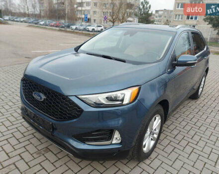 Синий Форд Эдж, объемом двигателя 2 л и пробегом 140 тыс. км за 15800 $, фото 14 на Automoto.ua
