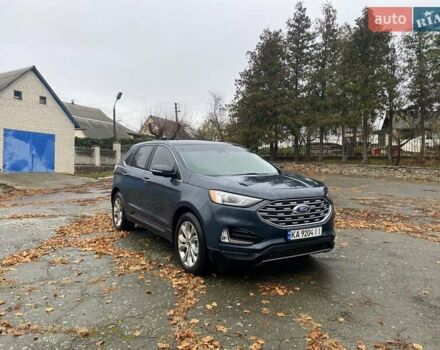 Синий Форд Эдж, объемом двигателя 2 л и пробегом 113 тыс. км за 18500 $, фото 10 на Automoto.ua