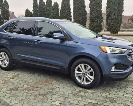 Синий Форд Эдж, объемом двигателя 2 л и пробегом 248 тыс. км за 14499 $, фото 7 на Automoto.ua