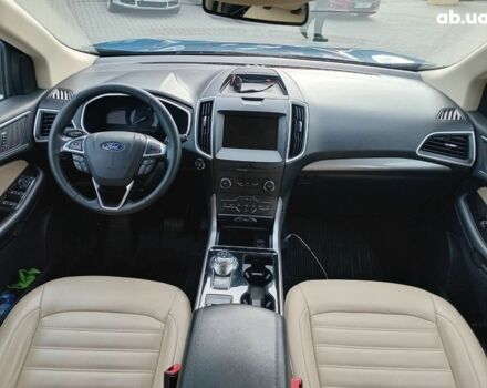 Синий Форд Эдж, объемом двигателя 2 л и пробегом 128 тыс. км за 19190 $, фото 15 на Automoto.ua