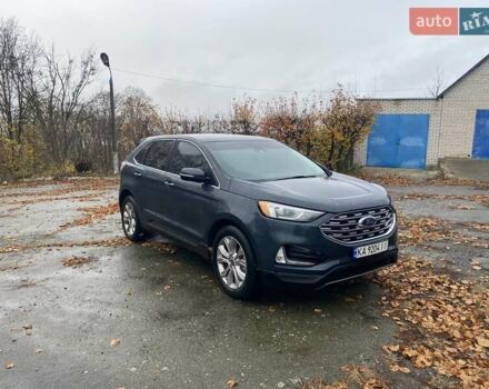 Синий Форд Эдж, объемом двигателя 2 л и пробегом 113 тыс. км за 18500 $, фото 9 на Automoto.ua