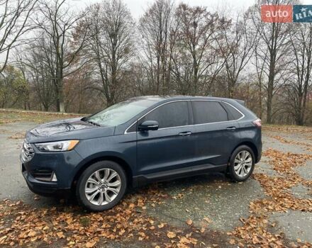 Синий Форд Эдж, объемом двигателя 2 л и пробегом 113 тыс. км за 18500 $, фото 11 на Automoto.ua