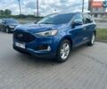 Синий Форд Эдж, объемом двигателя 2 л и пробегом 114 тыс. км за 17000 $, фото 1 на Automoto.ua