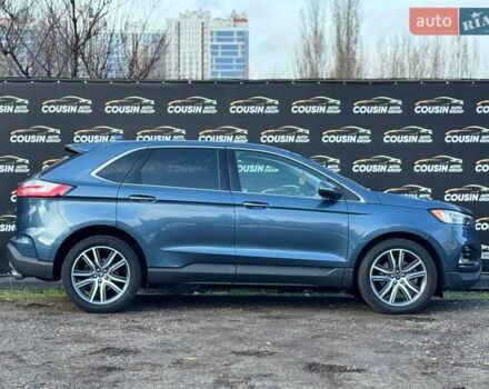 Синий Форд Эдж, объемом двигателя 2 л и пробегом 60 тыс. км за 19400 $, фото 3 на Automoto.ua