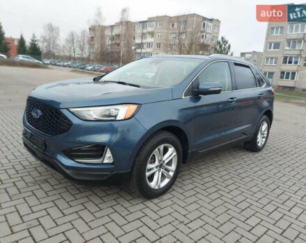 Синий Форд Эдж, объемом двигателя 2 л и пробегом 140 тыс. км за 15800 $, фото 2 на Automoto.ua