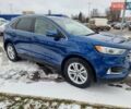 Синий Форд Эдж, объемом двигателя 2 л и пробегом 163 тыс. км за 15950 $, фото 10 на Automoto.ua