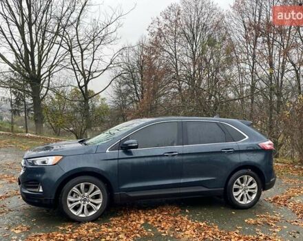 Синий Форд Эдж, объемом двигателя 2 л и пробегом 113 тыс. км за 18500 $, фото 15 на Automoto.ua