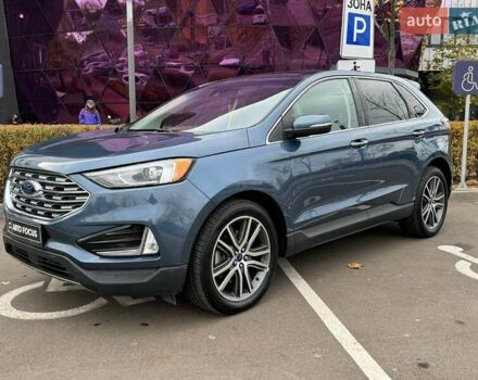 Синій Форд Едж, об'ємом двигуна 2 л та пробігом 60 тис. км за 18990 $, фото 3 на Automoto.ua