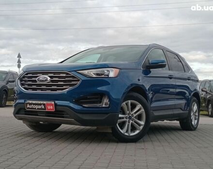 Синий Форд Эдж, объемом двигателя 2 л и пробегом 128 тыс. км за 19190 $, фото 9 на Automoto.ua