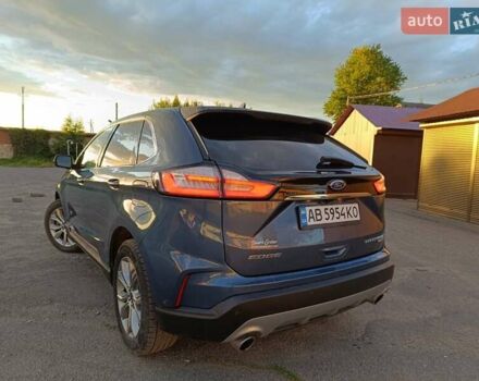 Синій Форд Едж, об'ємом двигуна 2 л та пробігом 37 тис. км за 20900 $, фото 5 на Automoto.ua