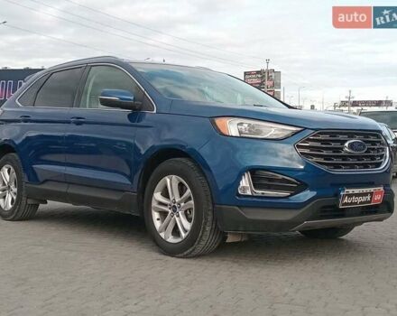 Синій Форд Едж, об'ємом двигуна 2 л та пробігом 128 тис. км за 19190 $, фото 3 на Automoto.ua