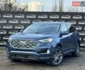 Синий Форд Эдж, объемом двигателя 2 л и пробегом 60 тыс. км за 19400 $, фото 1 на Automoto.ua