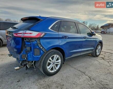 Синій Форд Едж, об'ємом двигуна 2 л та пробігом 81 тис. км за 4500 $, фото 2 на Automoto.ua
