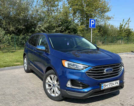 Синий Форд Эдж, объемом двигателя 2 л и пробегом 51 тыс. км за 23500 $, фото 38 на Automoto.ua