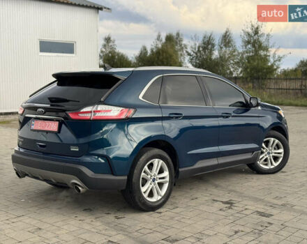 Синий Форд Эдж, объемом двигателя 2 л и пробегом 97 тыс. км за 17300 $, фото 2 на Automoto.ua