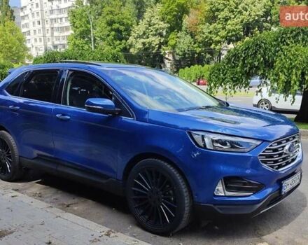Синий Форд Эдж, объемом двигателя 2 л и пробегом 63 тыс. км за 24000 $, фото 6 на Automoto.ua