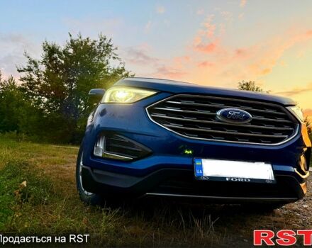 Синий Форд Эдж, объемом двигателя 2 л и пробегом 97 тыс. км за 17900 $, фото 5 на Automoto.ua