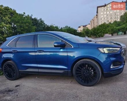 Синий Форд Эдж, объемом двигателя 2 л и пробегом 63 тыс. км за 24000 $, фото 7 на Automoto.ua