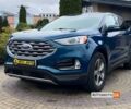 Синий Форд Эдж, объемом двигателя 2 л и пробегом 104 тыс. км за 22999 $, фото 2 на Automoto.ua