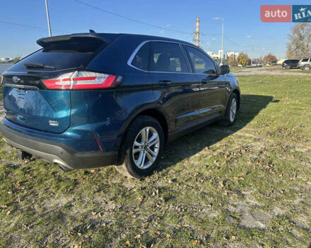 Синий Форд Эдж, объемом двигателя 2 л и пробегом 130 тыс. км за 17700 $, фото 4 на Automoto.ua