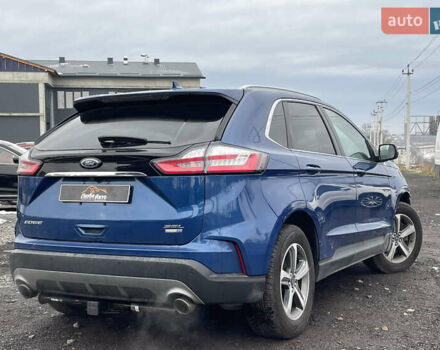 Синий Форд Эдж, объемом двигателя 2 л и пробегом 116 тыс. км за 14500 $, фото 3 на Automoto.ua