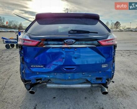 Синій Форд Едж, об'ємом двигуна 2 л та пробігом 81 тис. км за 4500 $, фото 5 на Automoto.ua